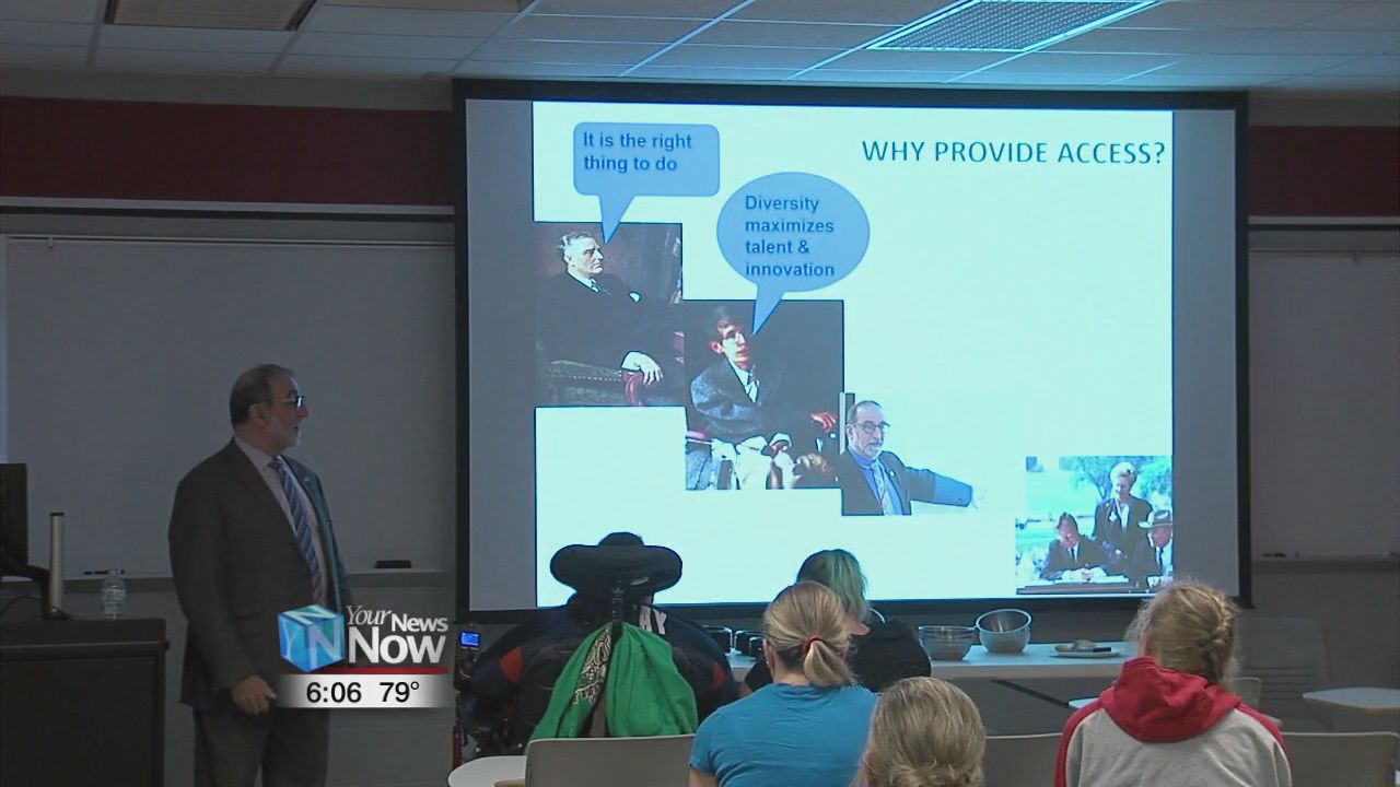 OSU speaker touches on accessibility for all students